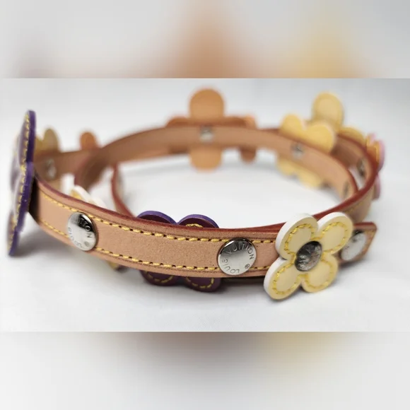 Authentic Louis VuittonVernis Fleur Double Wrap Bracelet